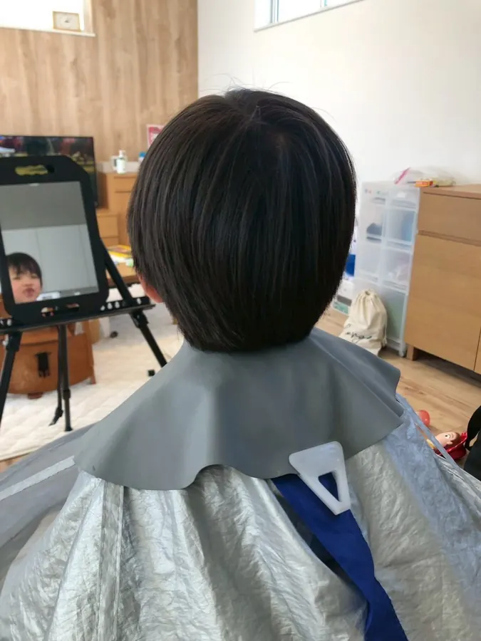 仕上がりの例(ボブ)