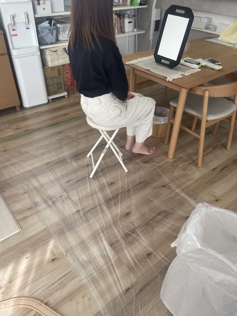 施術後の清掃