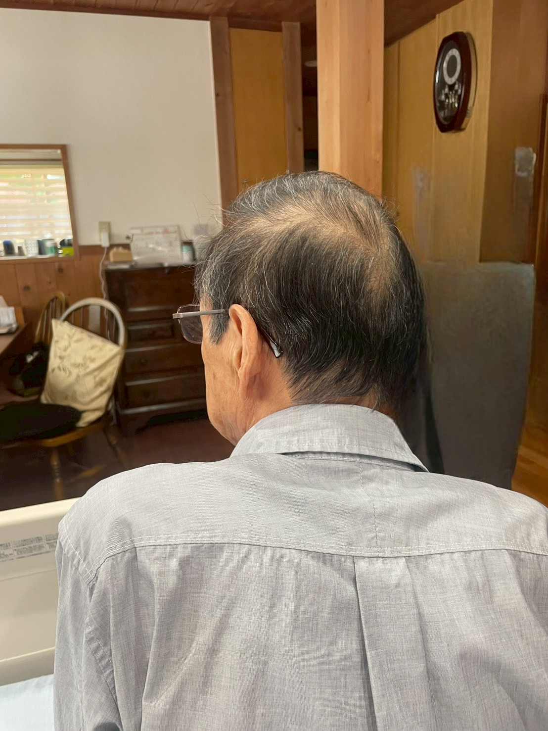 訪問美容 ご自宅でのカット仕上がり